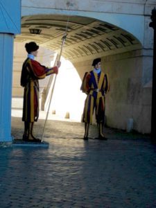 Swiss Guards at Vatican