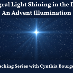 Integral Light Shining in the Dark: An Advent Teaching and Wisdom Retreat